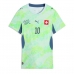 Maglie da calcio Svizzera Granit Xhaka #10 Seconda Maglia Femminile Mondiali 2026  Manica Corta